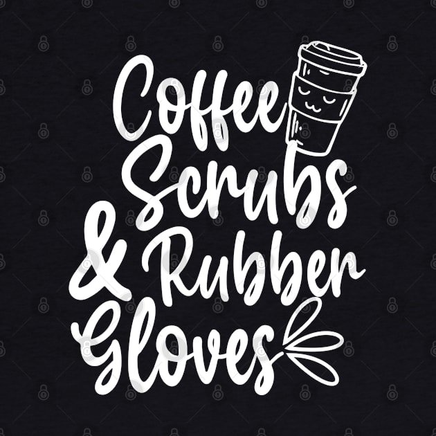 Coffee Scrubs and Rubber Gloves by gravisio